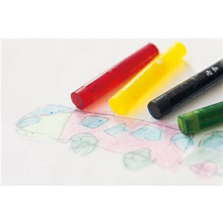 🔥現貨🔥現貨 日本製 國譽透明蠟筆 日本製5色 10色 16色 透明水彩蠟筆 水彩蠟筆 蠟筆 -富士通販