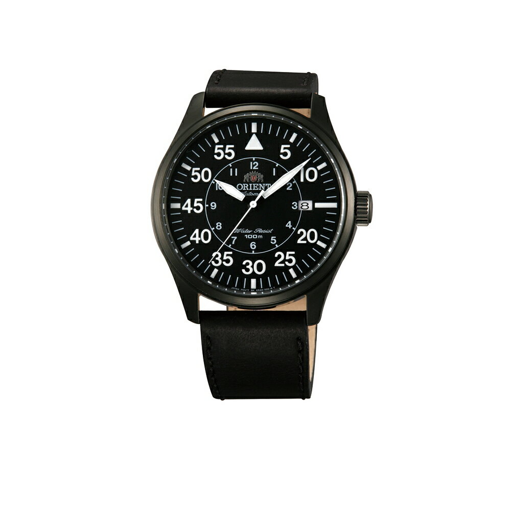 送禮首選★ORIENT 東方錶 黑騎士機械錶(FER2A001B)-黑/42mm 附提袋【全館滿額折價★APP下單點數4倍送】線上購買享 實體門市同步服務