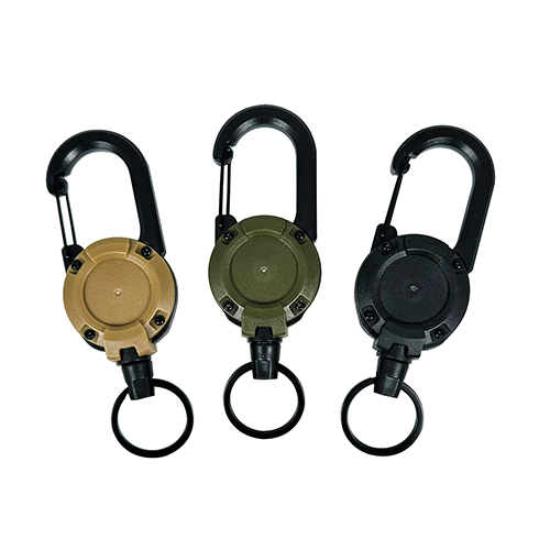 【晨光】臺灣 皮久熊BEERBEAR 拉扣鋼繩伸縮扣 沙黃/軍綠/黑色 顏色隨機出貨(880045)【現貨】