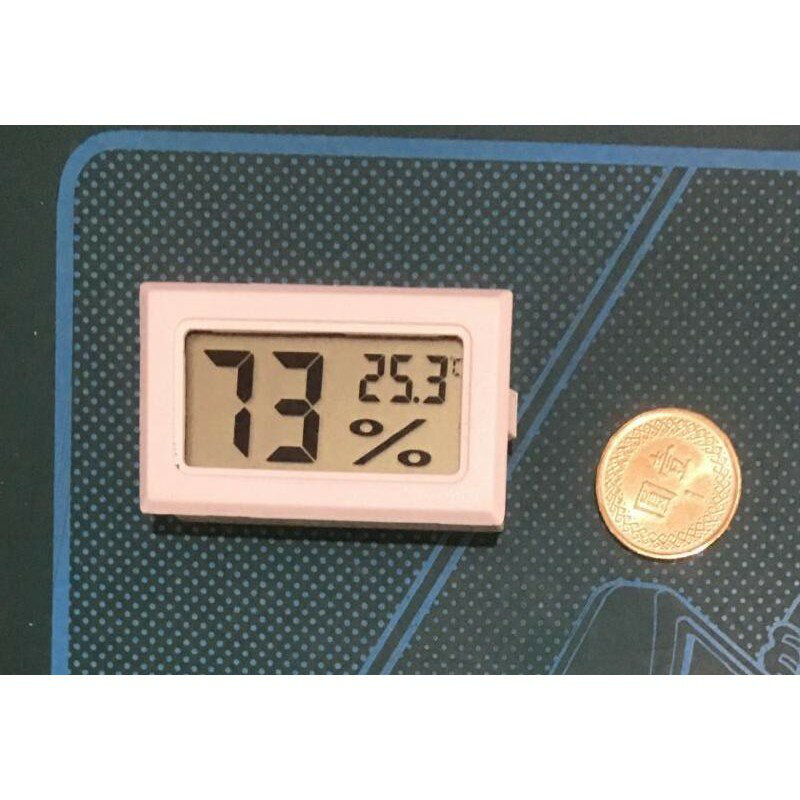 方形電子溫濕度計 爬蟲類壓克力箱 寵物溫箱 電子溫度計 電子濕度計 數字顯示溫濕度計 AG13鈕扣電池【現貨】