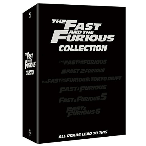 玩命關頭1-6 限量鐵盒版 Fast & Furious steelbook collection (BD)