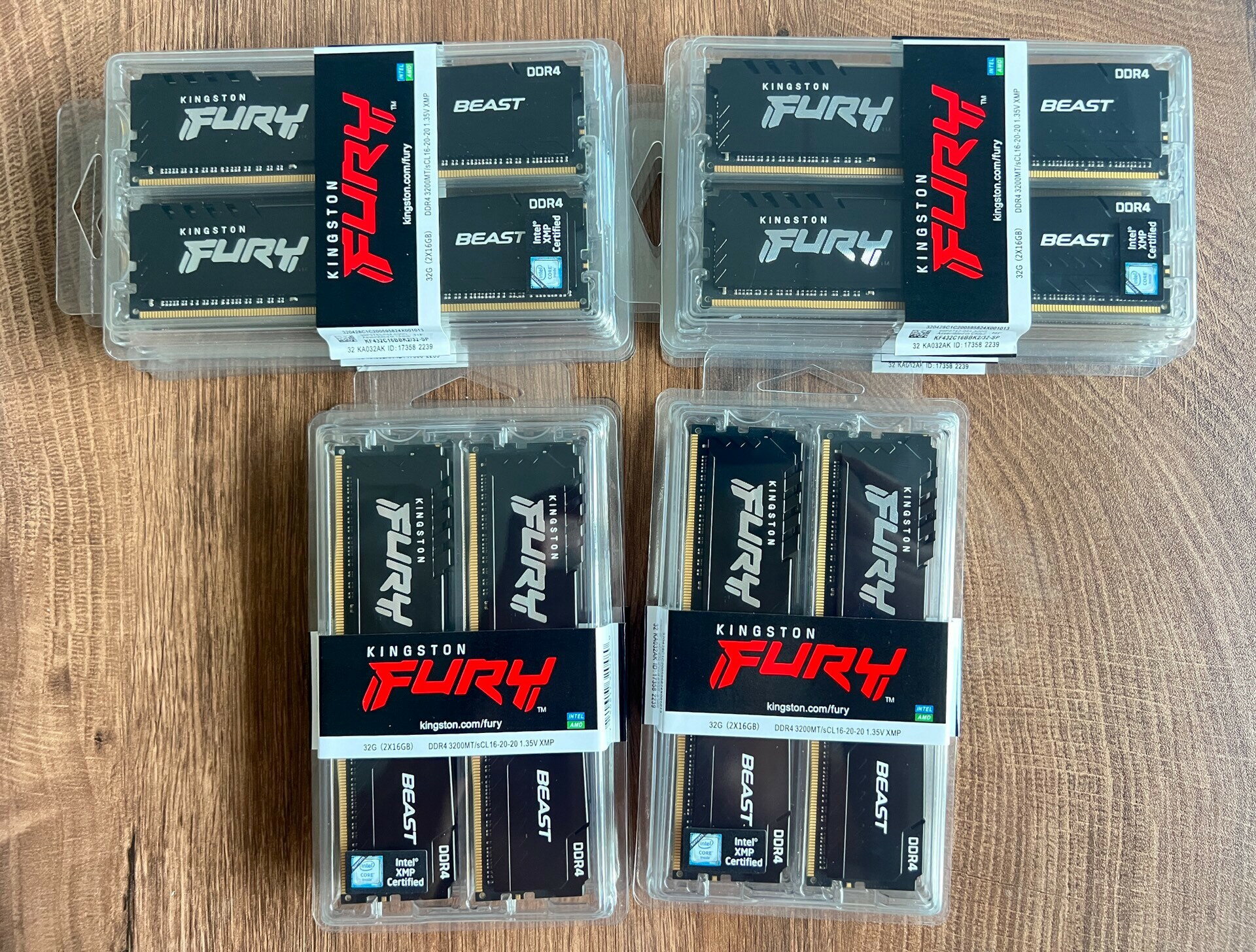 全新金士頓ddr4 16G3600 8G3200 臺式機內存條 D4卡槽主機板通用內【北歐居家生活】