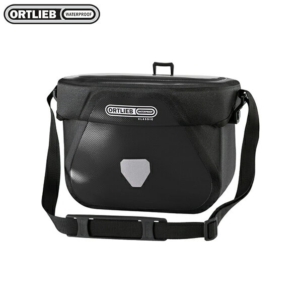 德國[ORTLIEB] Ultimate (6.5L) / 亮面防水車把袋-肩背兩用包 不含零件 德國製《長毛象休閒旅遊名店》
