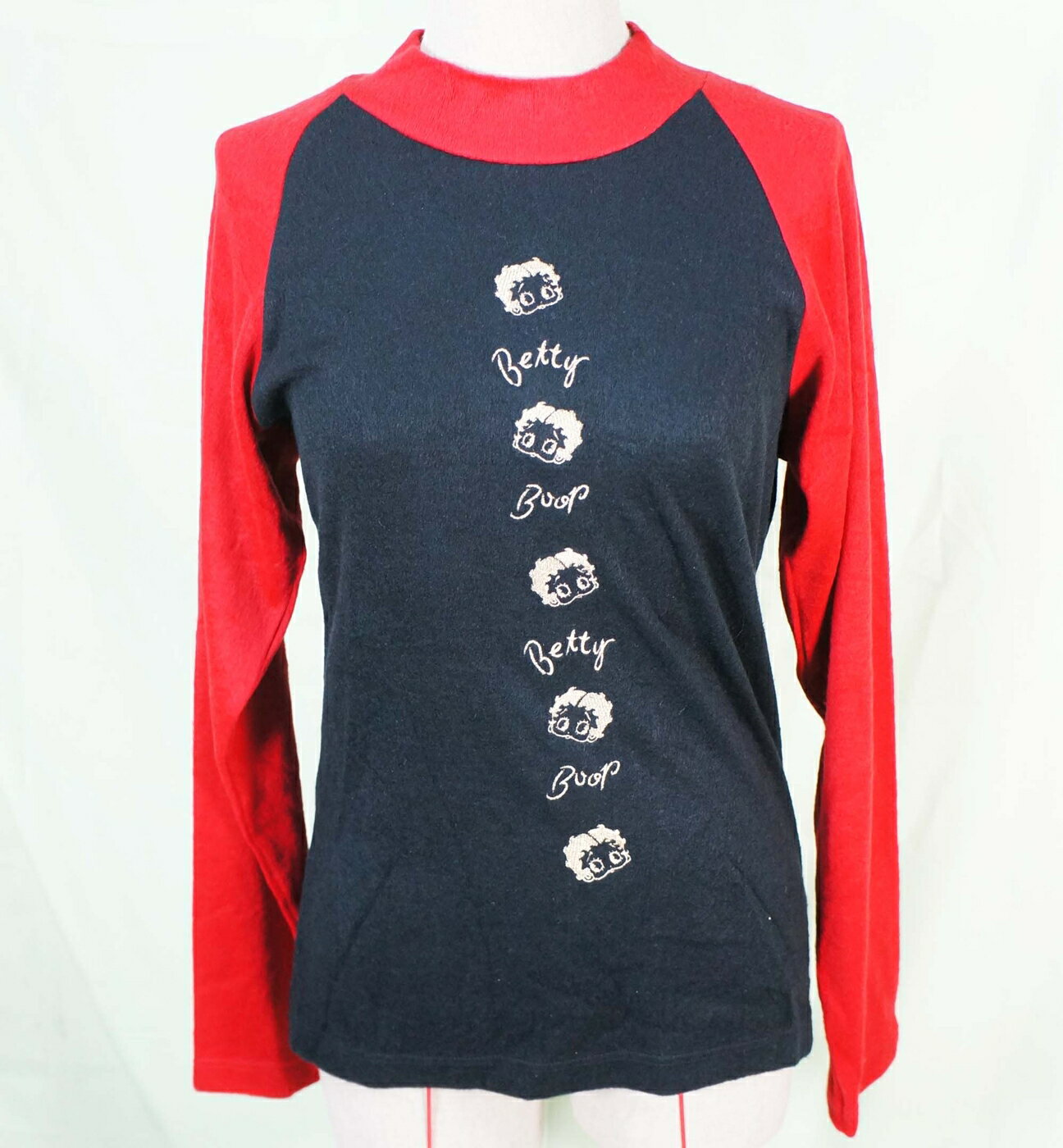 【震撼精品百貨】Betty Boop 貝蒂 毛線衫 黑紅 震撼日式精品百貨