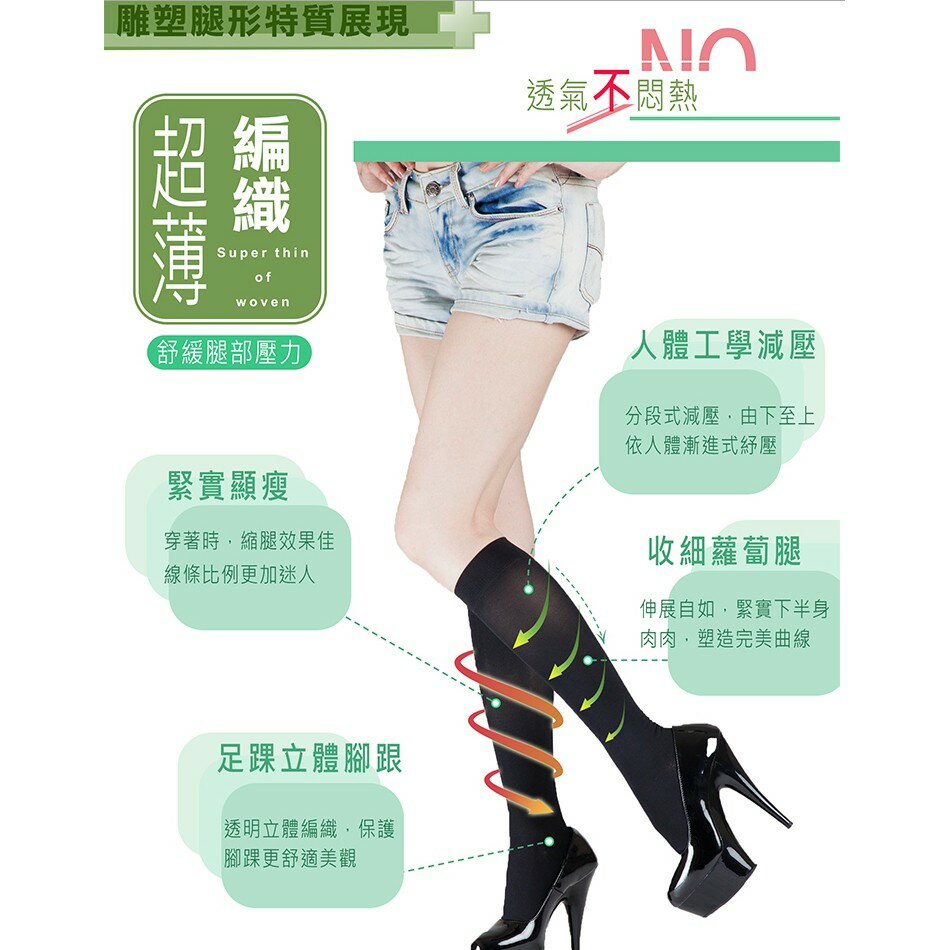 360D中筒襪 中統襪 彈性襪 健康襪 壓力襪 MIT 台灣製造 護理師 櫃姐指定 褲襪 3