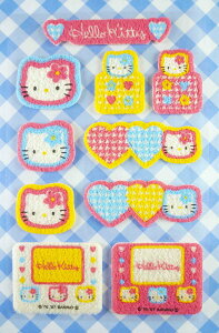 【震撼精品百貨】Hello Kitty 凱蒂貓 KITTY立體貼紙-泡布 震撼日式精品百貨