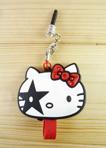 【震撼精品百貨】Hello Kitty 凱蒂貓 KITTY耳機防塵塞-龐克 震撼日式精品百貨