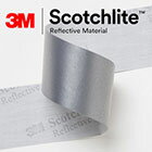 3M Scotchlite 8910 反光布 反光帶 反光條 反光材料 2.5CM寬 銀色反光條 可水洗反光布 Safetylite