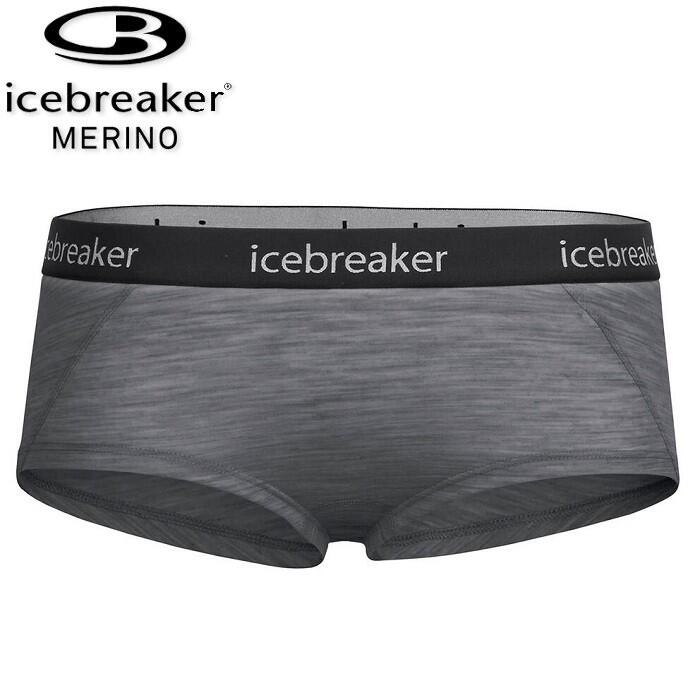 Icebreaker 四角內褲/羊毛內褲/排汗內褲/美麗諾羊毛 Sprite BF150 女款 103023-013灰