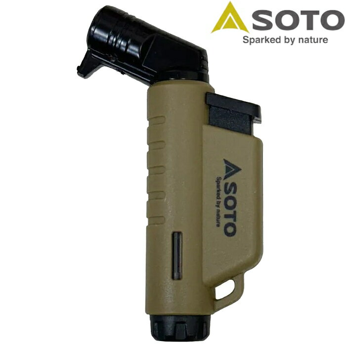SOTO L型填充式掌中點火器/打火機/點火槍 ST-486HCT 土狼棕 【不含燃料】