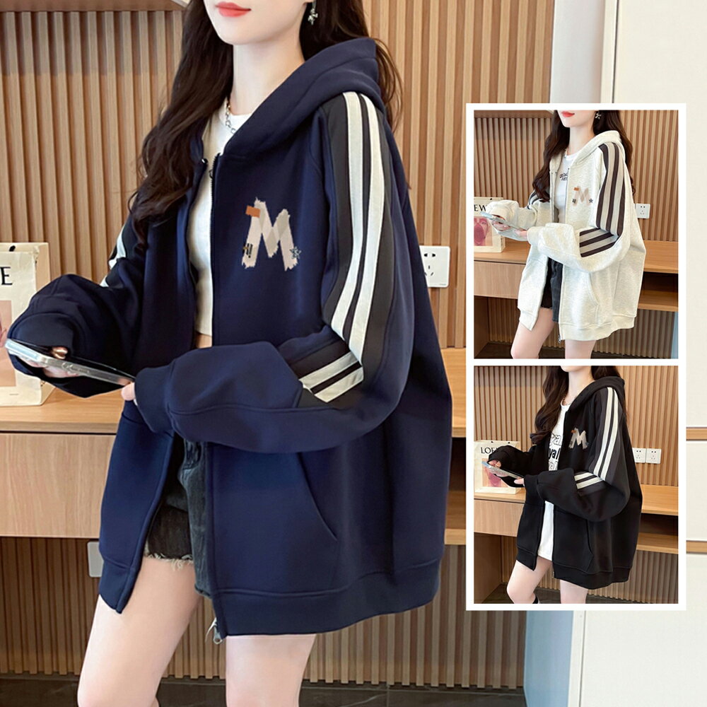 ＊ORead＊韓版中長連帽衛衣外套(3色M~XL)