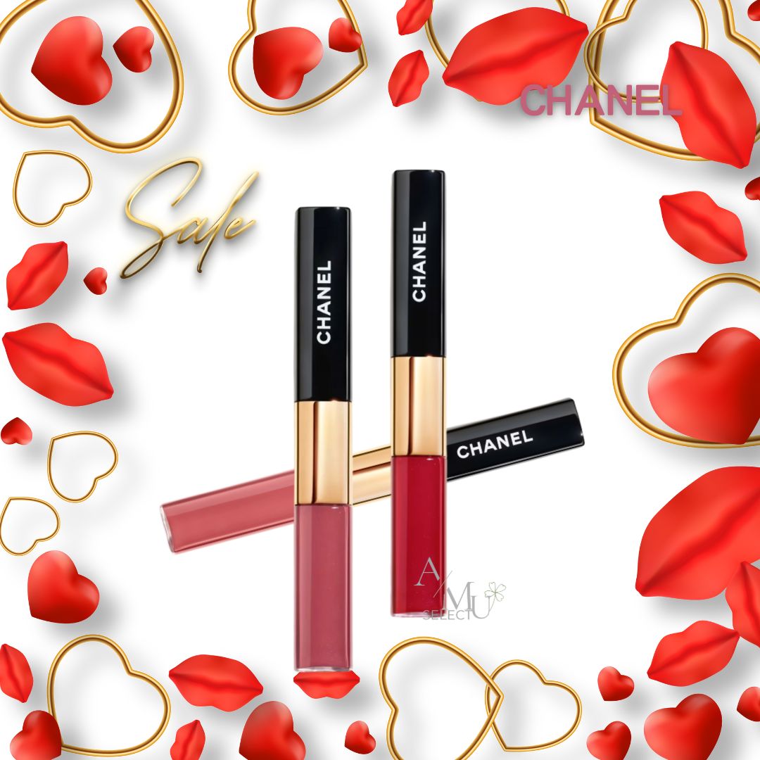 情人限定-2入組【CHANEL】香奈兒超炫耀持色唇萃 4.5ml+3.5ml 多色可選 48# 69#  186# 188#｜保養換新妝⚡專櫃保養彩妝 品牌香氛