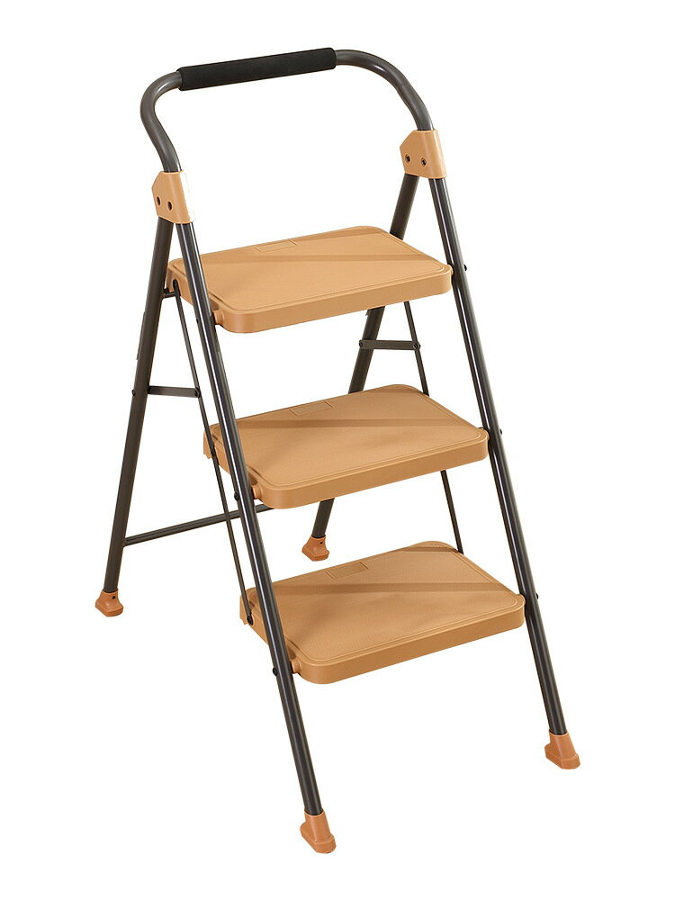 優樂悅~多功能家用梯子展示架伸縮加厚室內安全爬梯人字梯三步小梯凳架子