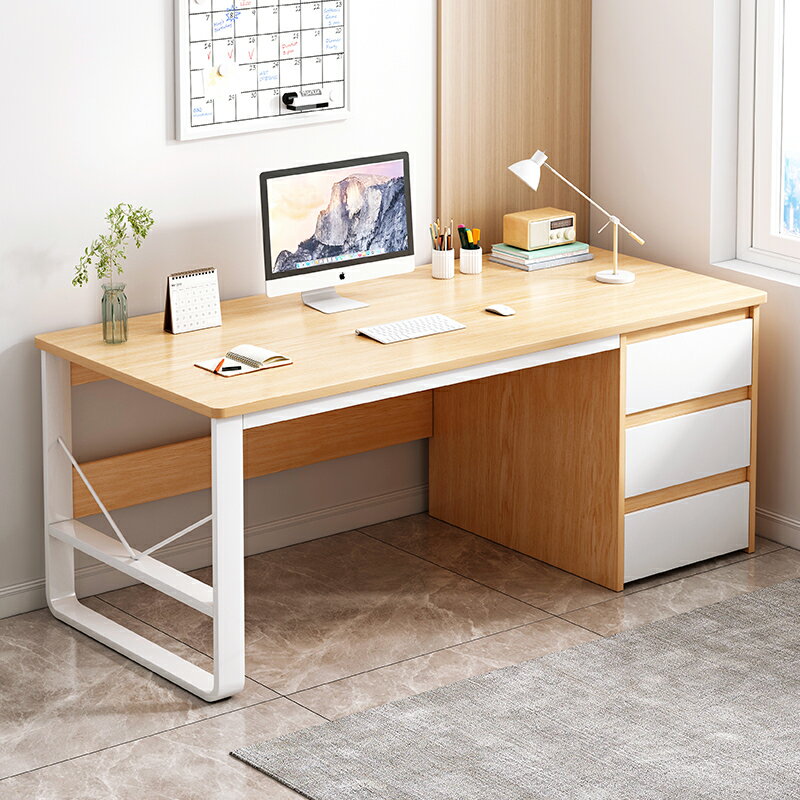 電腦臺式桌現代簡約學習桌家用寫字桌簡易辦公桌家用書桌臥室桌子