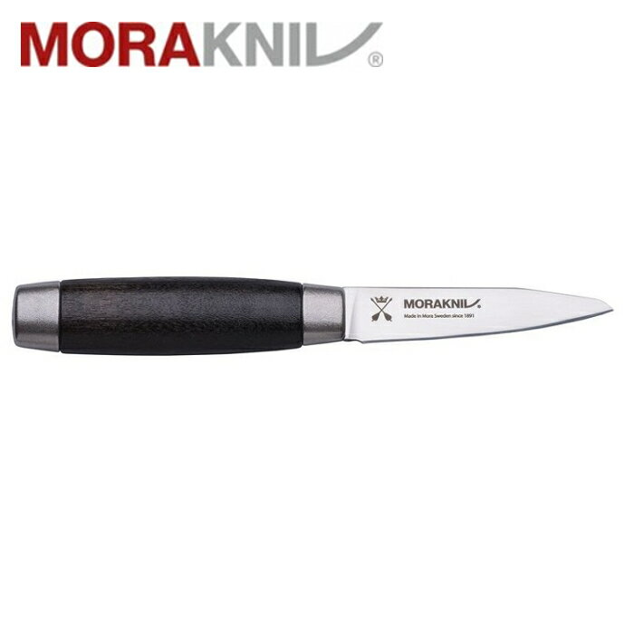 MORAKNIV Paring Knife Classic 1891 經典不鏽鋼削皮刀 8CM 黑 瑞典製 12317