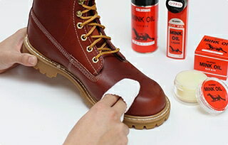 日本正版 Columbus Mink Oil 貂油皮革油 45g 皮革 皮包 皮件 皮雕 保養油【小福部屋】 3