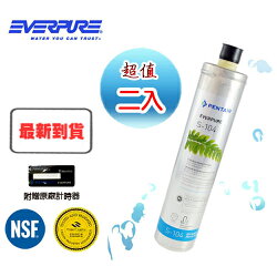 EVERPURE 美國原裝進口濾心 S-104 全新包裝 (2入)