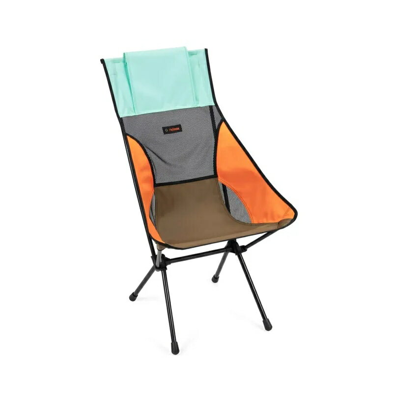 ├登山樂┤韓國 Helinox Sunset Chair 輕量戶外高腳椅 - 薄荷綠拼接 HX-10002804