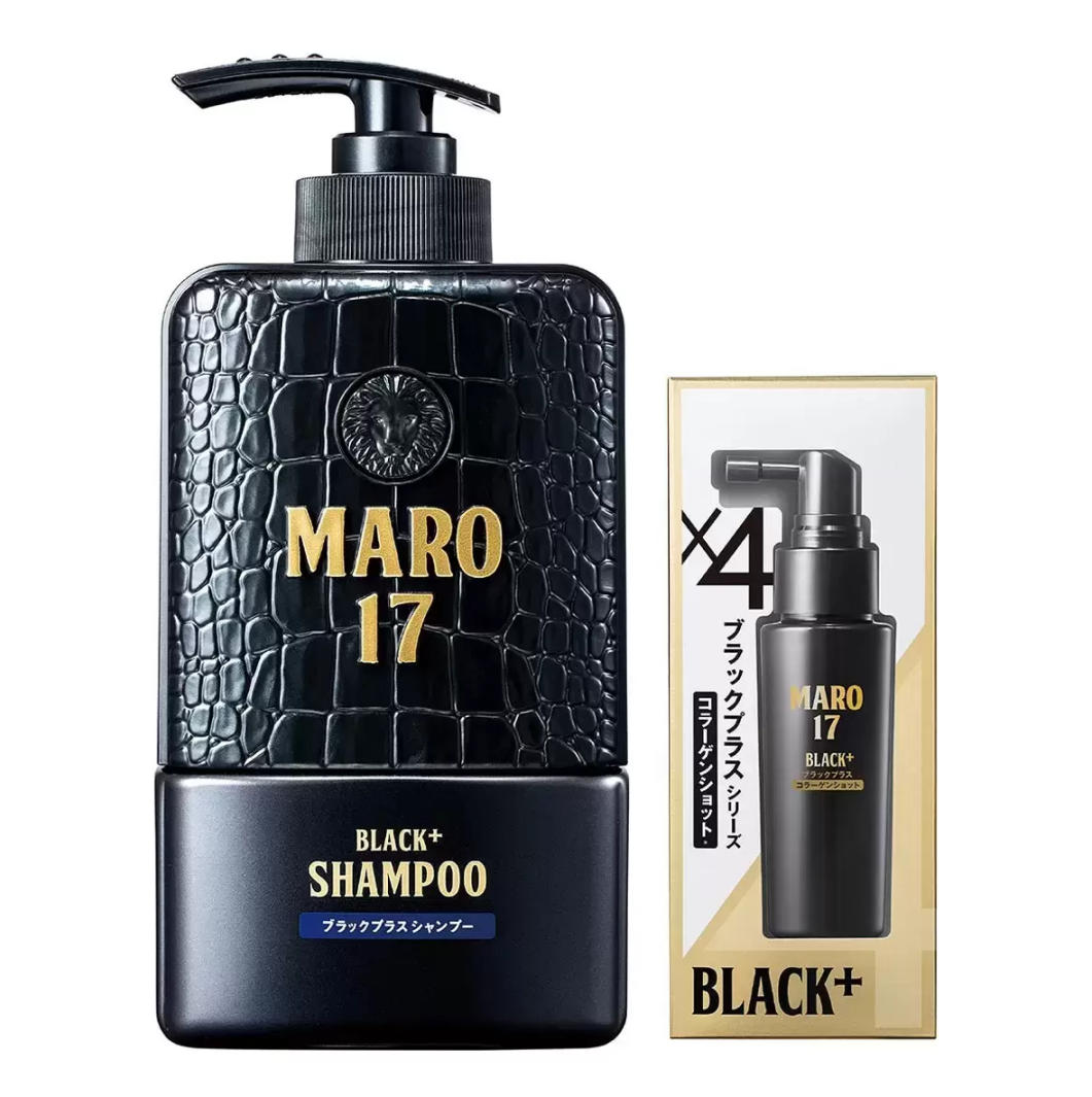 [COSCO代購6] D131302 MARO17 Black Plus 洗髮精+膠原健髮噴霧