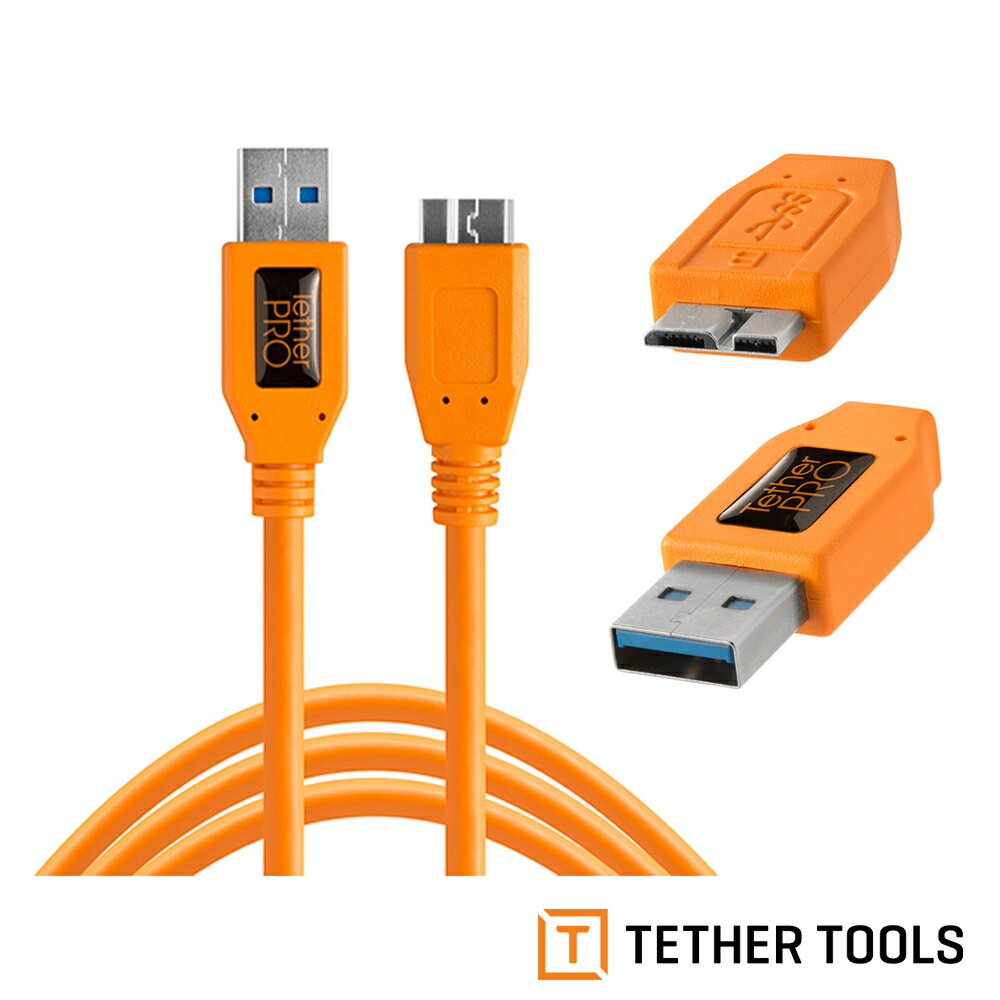 限時★.. TETHER TOOLS CU5454 USB3.0 轉 USB3.0 Micro-B 拍攝線 傳輸線 4.6M 延長線 公司貨【夏日限時 全館點數5倍送】