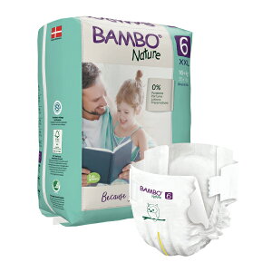 BAMBO 伴寶樂 嬰兒紙尿褲-自然風 6號 16kg以上 (20片/6包/箱)【杏一】