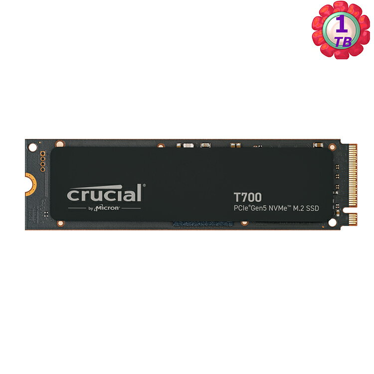 Crucial T700 1TB 1T Nvme PCIE 5 SSD CT1000T700SSD3 美光固態硬碟｜APP賺6%點數回饋