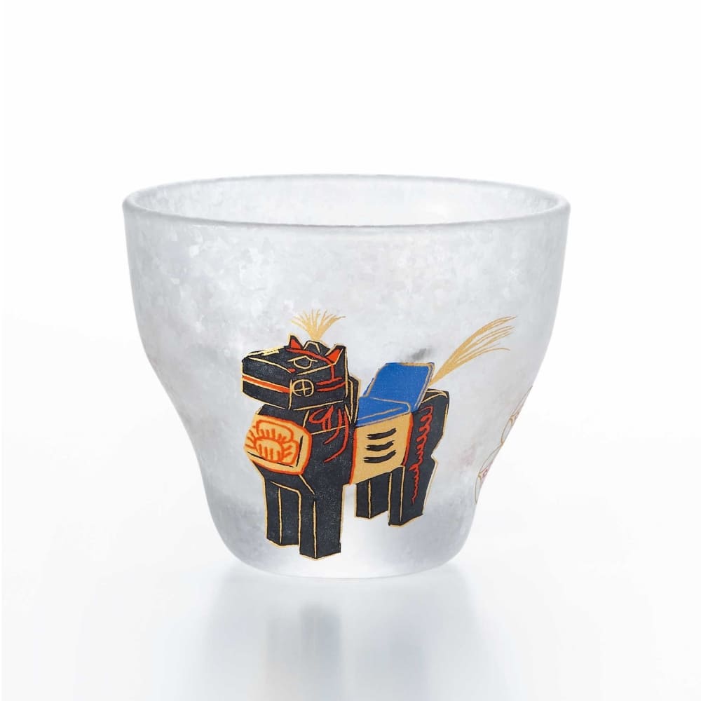 ADERIA 清酒杯(馬)90ml/1入  玻璃杯 小酒杯 清酒杯