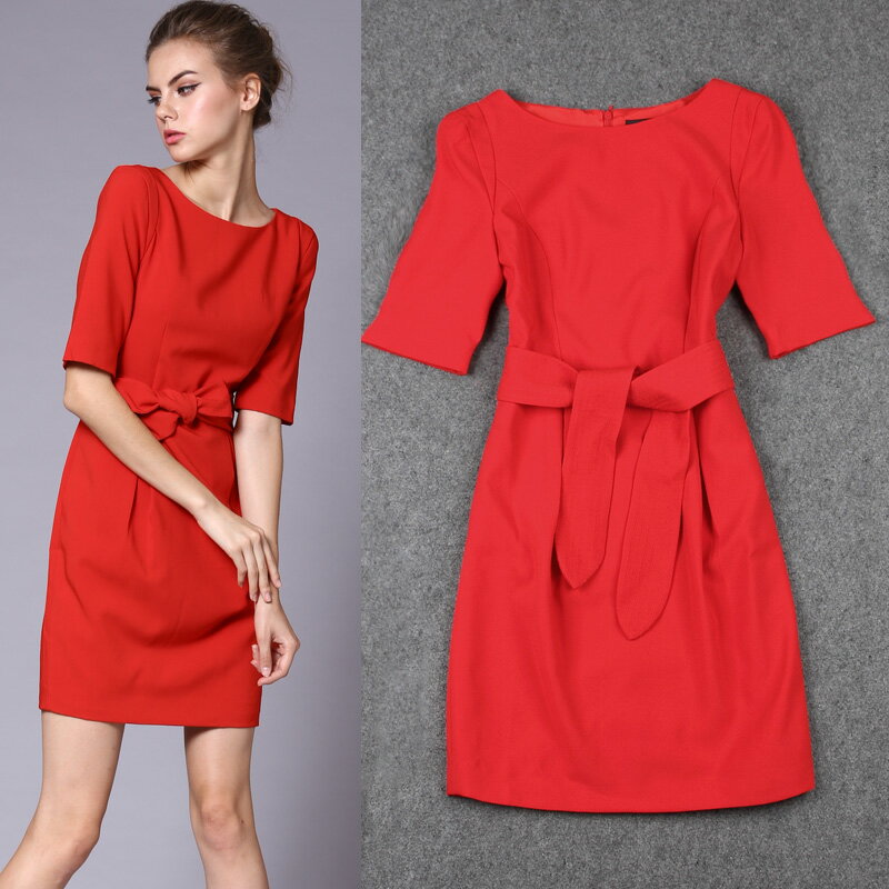 特新娘結婚回門敬酒服婚禮禮服短款本命年大紅色連衣裙2022春季潮