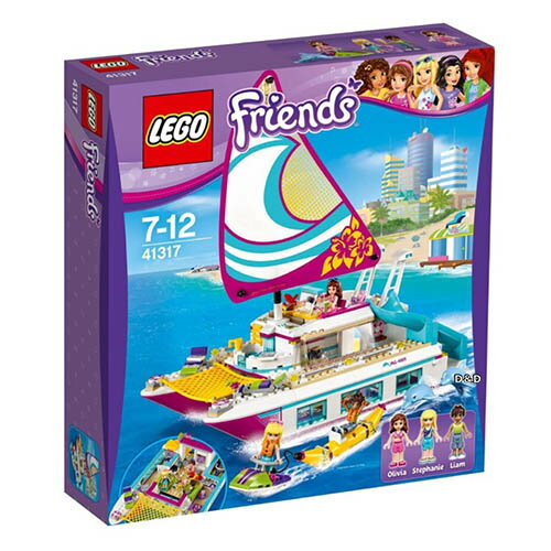 樂高積木 LEGO《 LT41317 》2017年Friends 姊妹淘系列 - 陽光遊艇