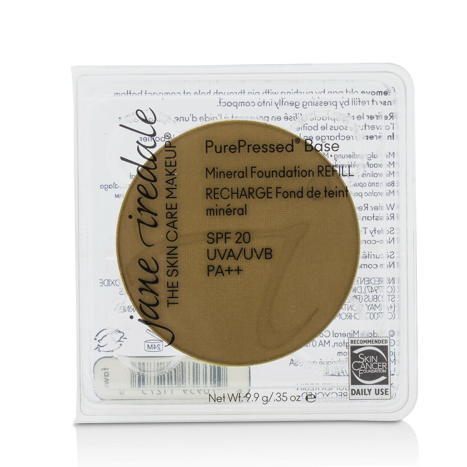 愛芮兒珍 Jane Iredale - 奇幻礦物質粉蕊 (粉餅/粉底) SPF 20