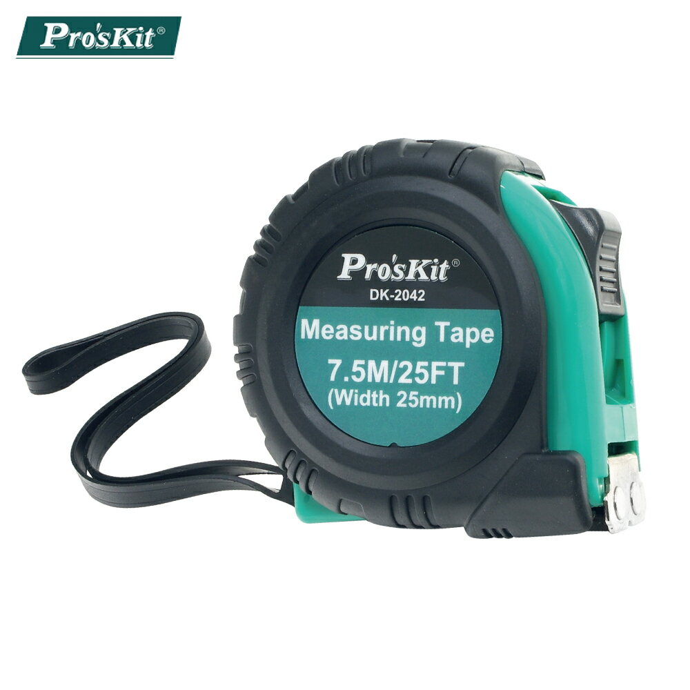 又敗家@台灣Pro'sKit寶工7.5米耐摔型捲尺DK-2042止滑抗震帶磁耐摔防滑卷尺膠帶磁性自鎖量尺公英制不鏽鋼捲尺大刻度零捲尺750公分鐵捲尺長7.5M捲尺7.5公尺捲尺750cm卷尺,非文公尺魯班尺【全館299超取免運】【APP下單點數4倍送】
