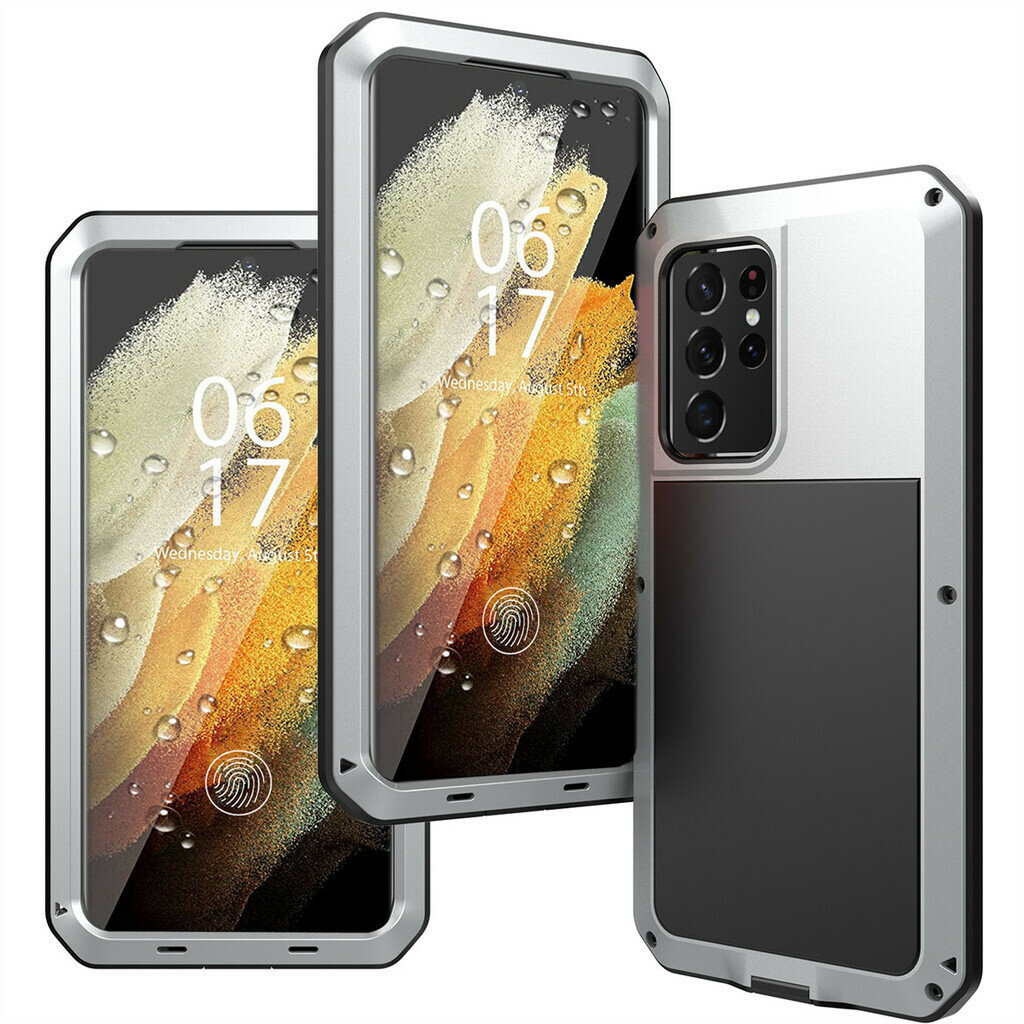 鎂鋁合金 金屬裝甲防摔手機殼 三星 S24 Ultra S10 Note 9 20 10 Plus 全包硬殼 保護套