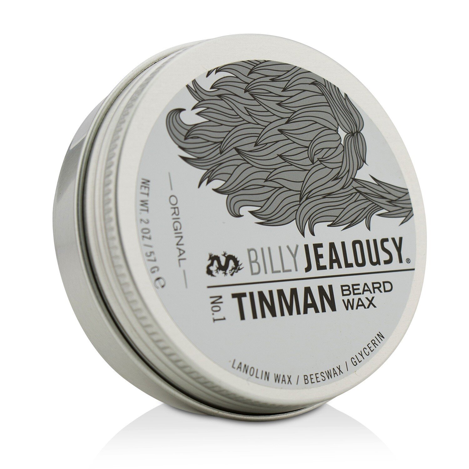 Billy Jealousy - 鬍鬚專用地定型蠟 Tin Man No. 1 Beard Wax