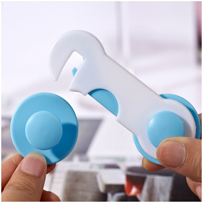 ✨台灣現貨📦 安全多功能安全鎖 防夾手 抽屜櫃門對開安全鎖 #丹丹悅生活 2