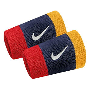 Nike Swoosh DW [N0001586428OS] 腕帶 加長 運動 打球 健身 吸濕 排汗 乾爽 2入 藍