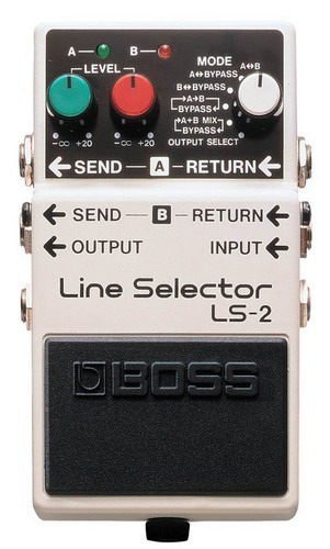 Boss LS-2 Line Selector 電吉他/電貝斯 Bass 效果器/音箱迴路選擇器【唐尼樂器】