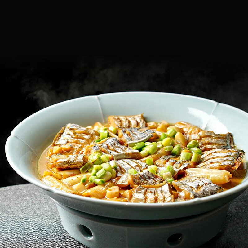時尚新中式宋瓷影青圓形加熱保溫陶瓷爐飯店用明檔菜特色餐具