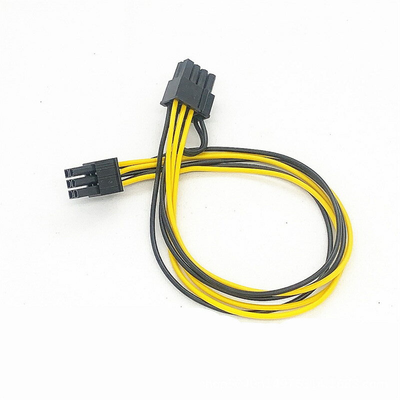 顯卡公 6pin轉8pin公 6芯轉6+2顯卡線 伺服器電腦電源轉換板18awg【宜家良品百貨】
