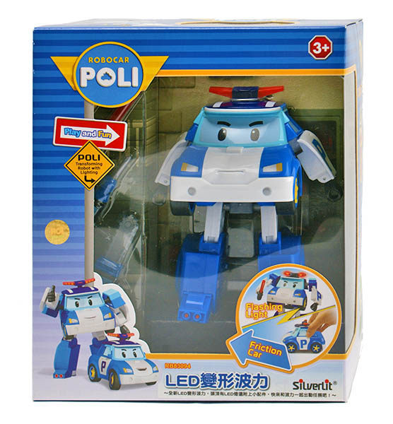 救援小英雄波力POLI LED變形波力 【鯊玩具Toy Shark】