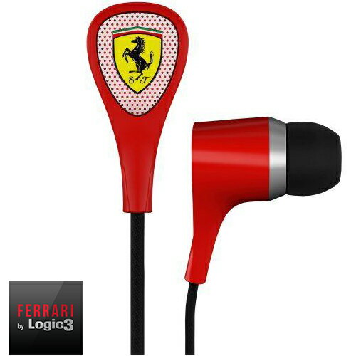 法拉利 Ferrari by Logic3 (紅色) S100 入耳式耳機