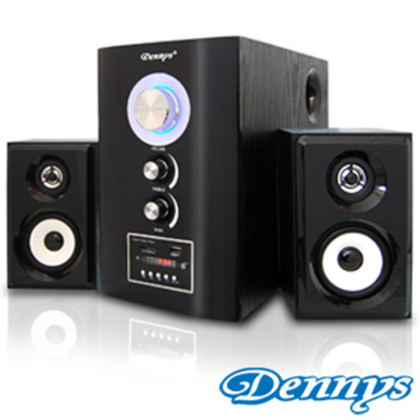 <br/><br/>  【Dennys】2.1木質USB/SD音響喇叭(T-700S)<br/><br/>