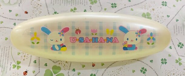 【震撼精品百貨】U-Sa-Ha-Na 花小兔 三麗鷗 置物盒*01986 震撼日式精品百貨