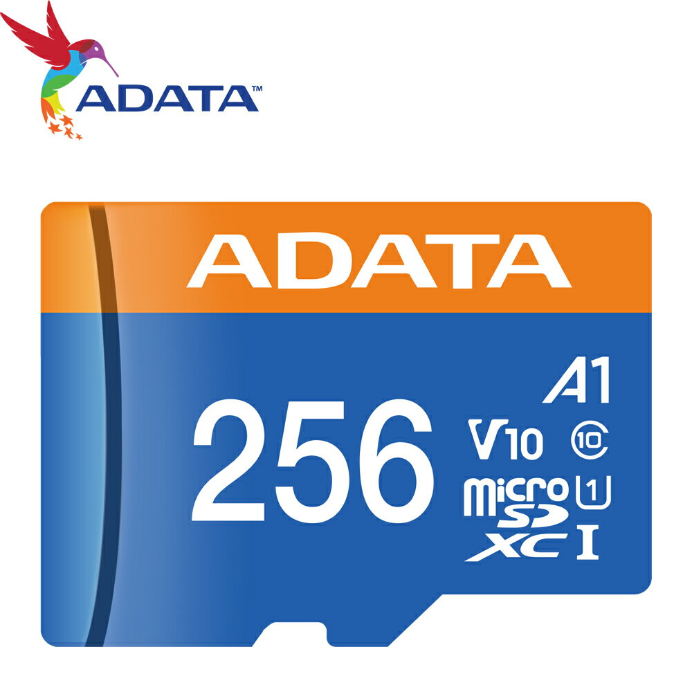 ADATA 威剛 256GB 100MB/s microSDXC TF UHS-I U1 A1 V10 記憶卡