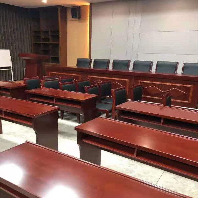 快速出貨 可開發票 會議室主席臺實木辦公現代職員公司成人培訓桌椅子組合員工長條形