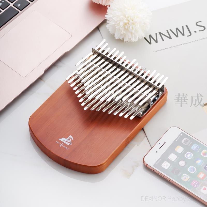 Chill Angels 雙層 Kalimba 34 鍵半音色手指鋼琴高品質卡利巴音樂盒鍵盤樂器送禮物