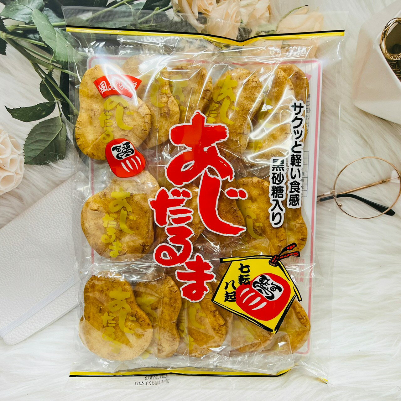 日本 風見乃米果 備長燒醬油味/達摩醬油味 兩種風味供選｜全店$199免運