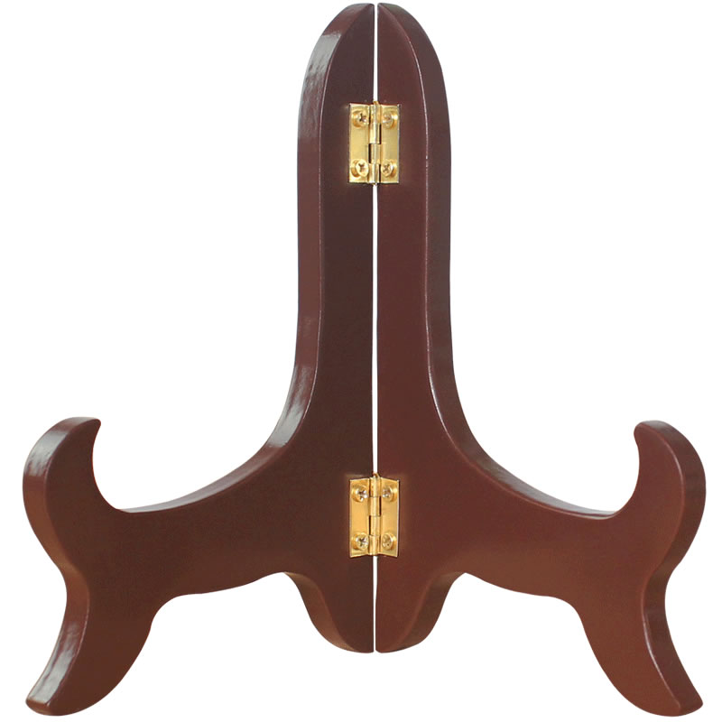 展示盤裝飾盤子支架托架相框實木工藝品瓷盤架擺件架普洱茶餅架子 3