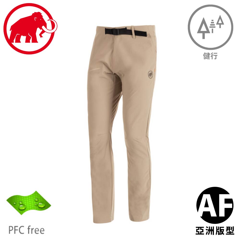 【MAMMUT 長毛象 男 Aegility Slim AF快乾健行褲《野生棕》】1022-00271/休閒長褲/登山褲