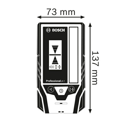 BOSCH博世 LR 7 雷射接收器 適用 綠光雷射儀 水平儀 LR7 接收器 測量 儀器 水平 垂直 斜角 1
