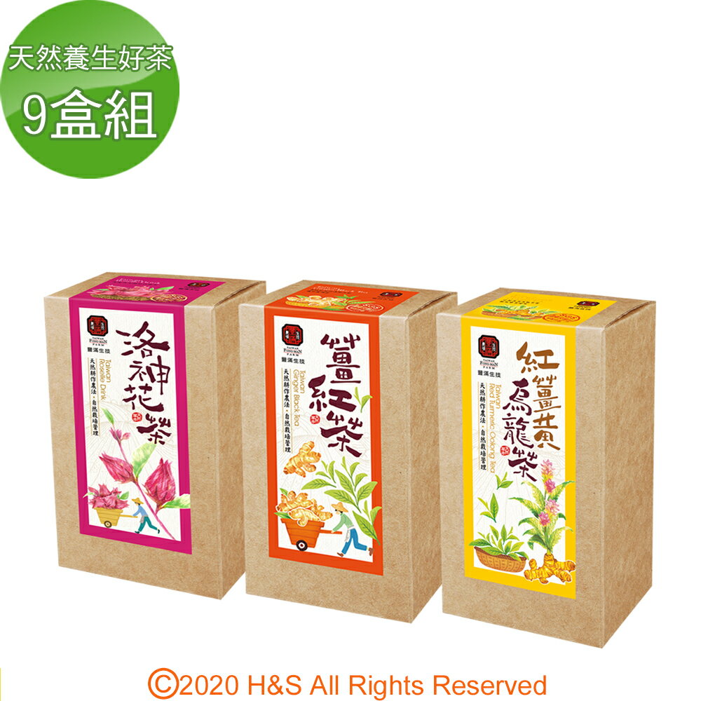 【豐滿生技】洛神花茶(三角立體茶包)6盒(3公克X10包/盒)